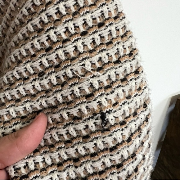 Nanette Lepore Tweed Knit Cardigan Sweater - Picture 6 of 12